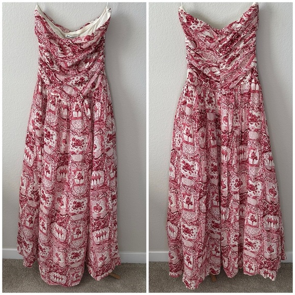 NWT REFORMATION Iben Maxi Dress SZ US 6 - Picture 3 of 10